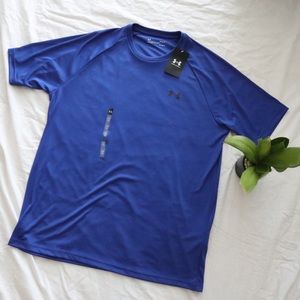 (NWT) Under Armour Blue Workout T-Shirt
